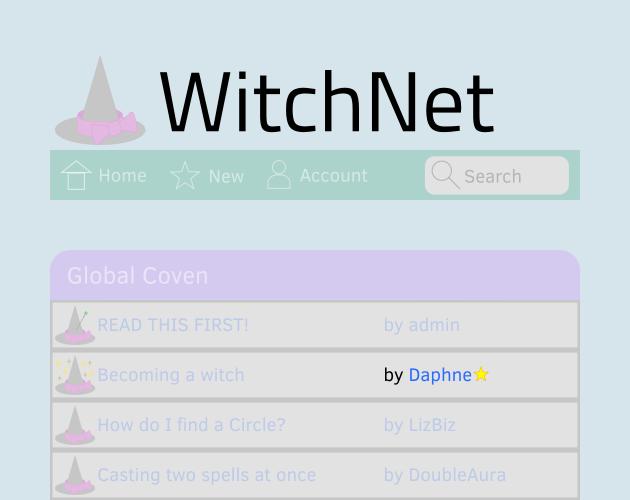 WitchNet title card