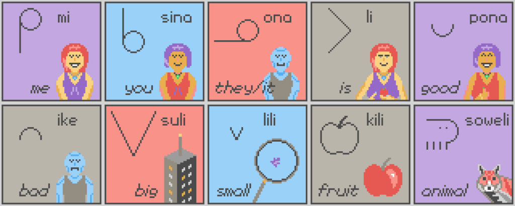 toki pona page 1 vocabulary.